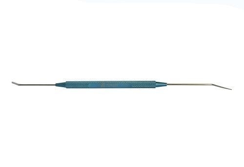 倍の先端のBarraquerのアイリスへら食の先端のサイズ0.2×0.4 Mmの全長148のMm