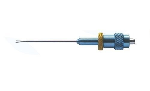 20G 等角の先端の回転式硝子体網膜の鉗子0.25×0.25 Mmの先端のサイズ